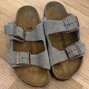 Birkenstock Kids Arizona Suede Sandals